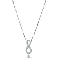 Collana Swarovski Donna Infinity in Lega metallica 5537966 - 5537966